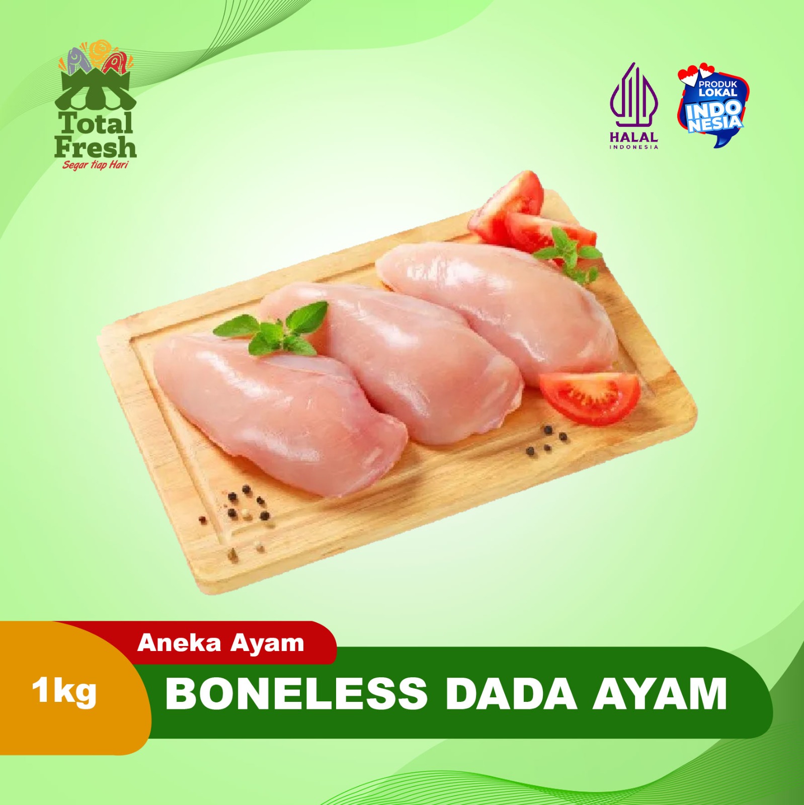 Boneless Fillet Dada Ayam Tanpa Kulit