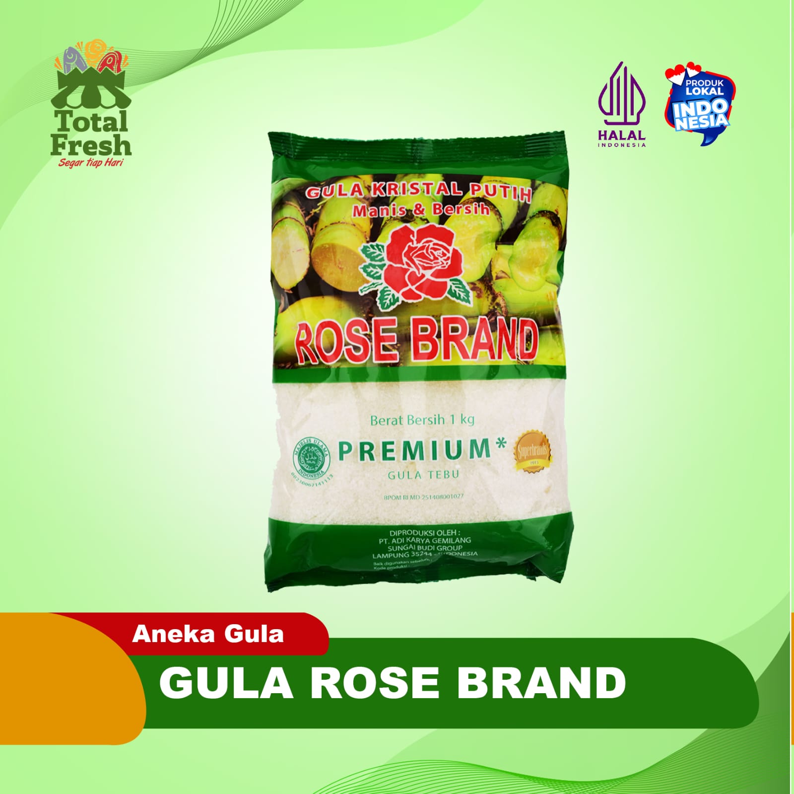 Gula Rose Brand
