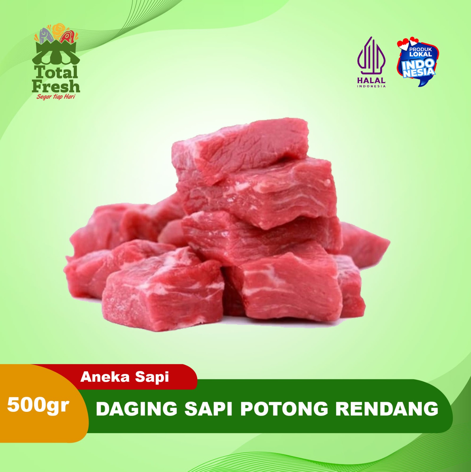 Daging Sapi Potong Rendang