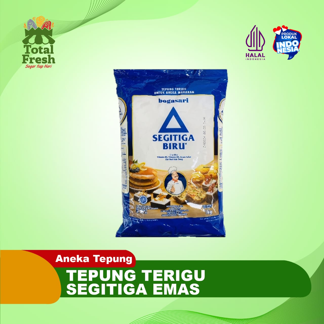 Tepung Terigu Segitiga Emas