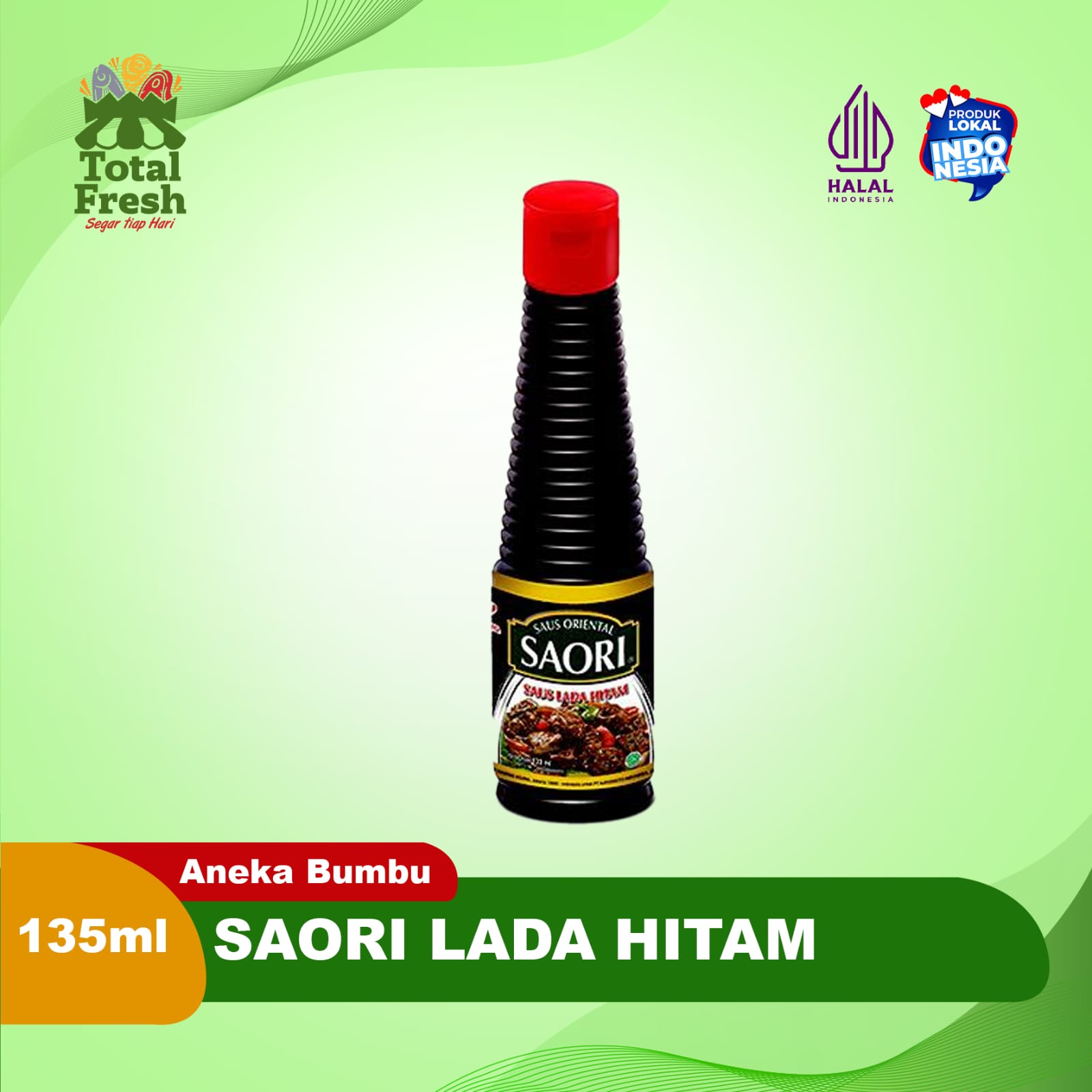 Saori Lada Hitam Botol