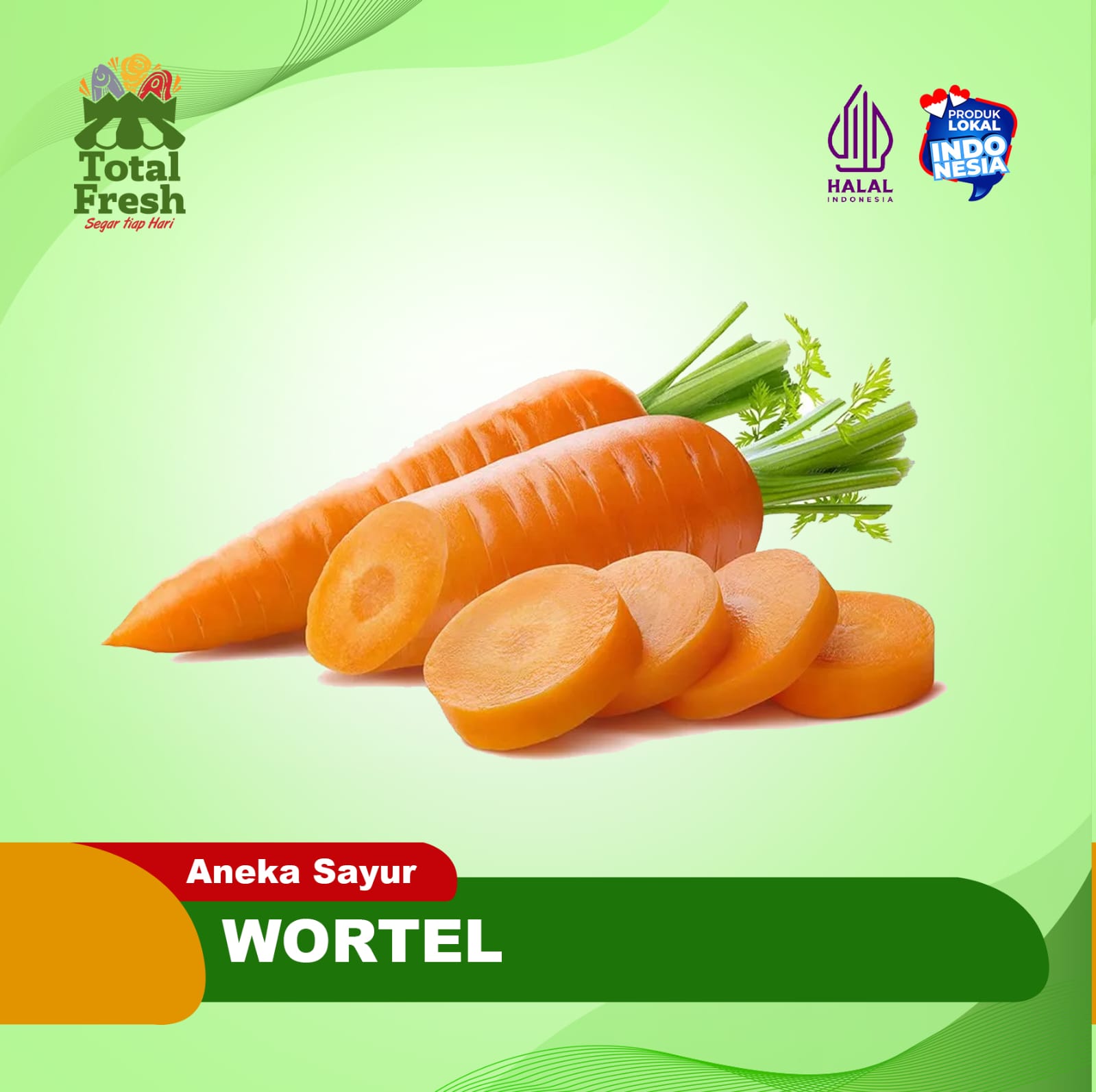 Wortel Segar Barastagi 250 500 1 kg